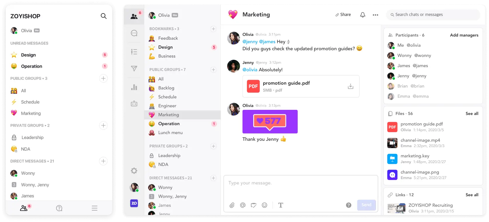 Team page illustration