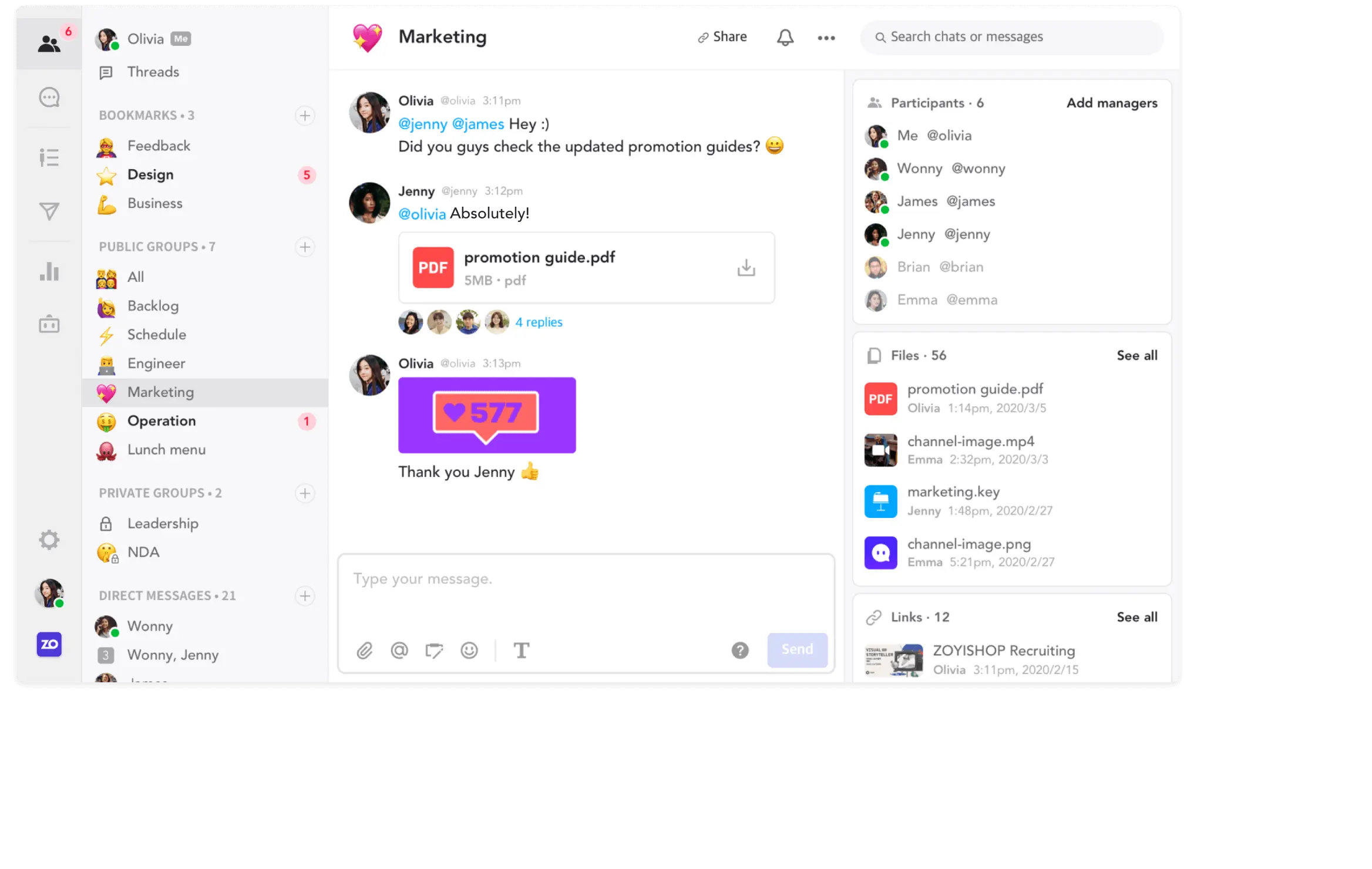 Team page illustration